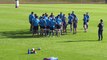 Rugby  - XV de France: conférence de presse de Guy Novès
