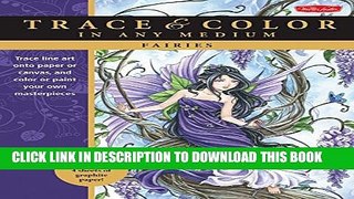 [PDF] Fairies: Trace line art onto paper or canvas, and color or paint your own masterpieces
