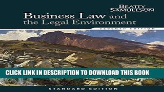 Collection Book Business Law and the Legal Environment, Standard Edition (Business Law and the
