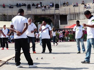1er International à pétanque de Fréjus : Demi-finale Foyot VS Madagascar