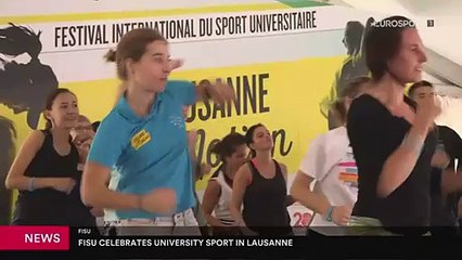 FISU celebrates University Sport in Lausanne