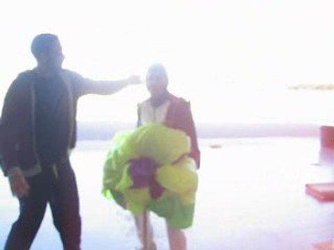 mamoud saut parachute, 3emme saut en automatique 1500 m