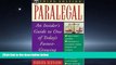 READ book  Paralegal: An Insider s Guide to One of Today s Fastest-Growing Careers  FREE BOOOK