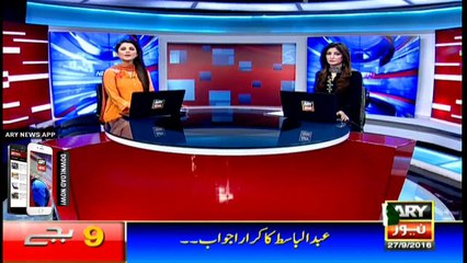 Headlines 2100 27th September 2016