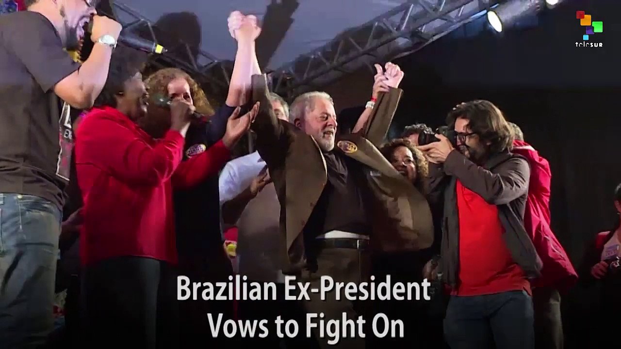 Brazilian Ex-President Vows to Fight On