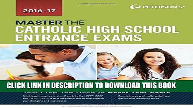 [PDF] Master the Catholic High School Entrance Exams 2016-2017 [Full Ebook]