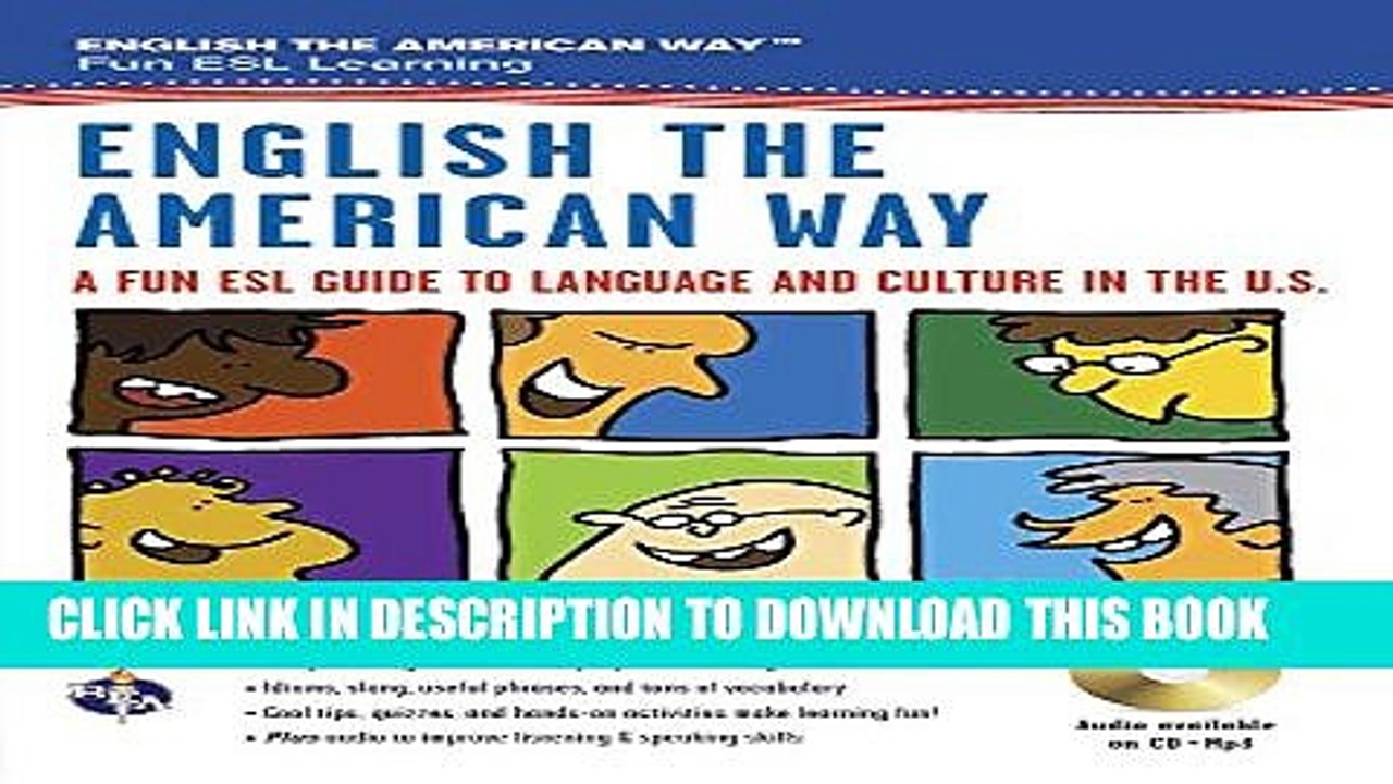[PDF] English the American Way: A Fun ESL Guide to Language   Culture in the U.S. w/Audio CD   MP3