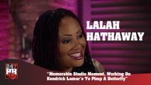 Lalah Hathaway - Working On Kendrick Lamar's To Pimp A Butterfly (247HH Exclusive)