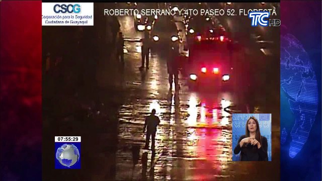 Accidentes captados por el sistema “ojos de águil