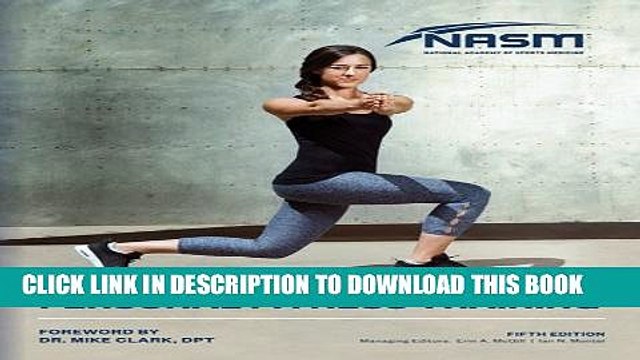 [PDF] NASM Essentials Of Personal Fitness Training (National Academy of Sports Medicine) Full Online