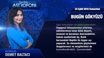 24 Eylül 2016 Cumartesi Bugün Gökyüzü