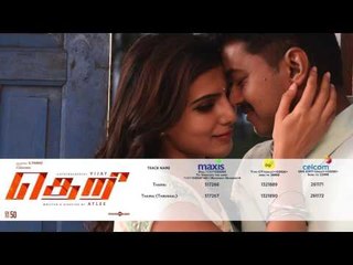 Theri Ringback Tunes for Malaysia | Vijay, Samantha, Amy Jackson | Atlee | G.V.Prakash Kumar