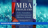 READ book  Peterson s MBA Programs: U. S., Canadian, and International Business Schools, 2001
