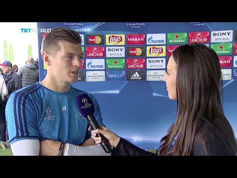 Interview with Real Madrid midfielder Toni Kroos on Champions League Final
