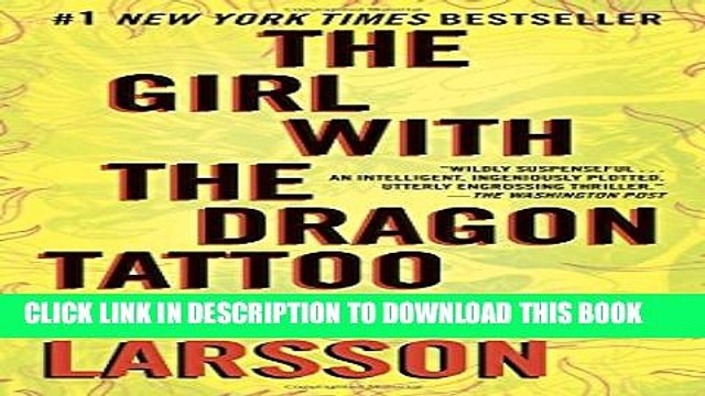 [PDF] The Girl with the Dragon Tattoo (Millennium Series) Full Online