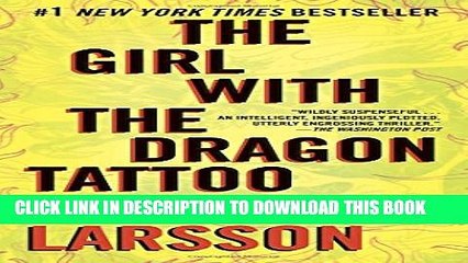 [PDF] The Girl with the Dragon Tattoo (Millennium Series) Full Online