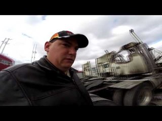 Trucker Rudi 11/14/15 a burnt truck