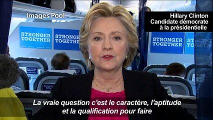 Clinton: "Les gens ont vu une différence très nette entre nous"