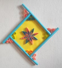 How to make a paper photo frame