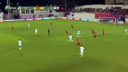 Jonathan Tinhan Goal - GFC Ajaccio vs Amiens 27.09.2016