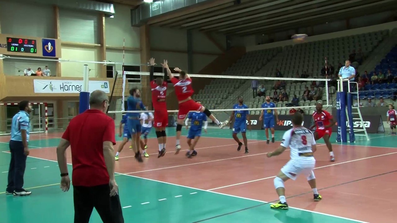 Harnes Volley Ball / Sartrouville 1/3 le 24/09/2016
