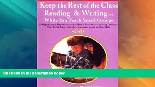 Must Have PDF  Keep the Rest of the Class Reading   Writing... While You Teach Small Groups