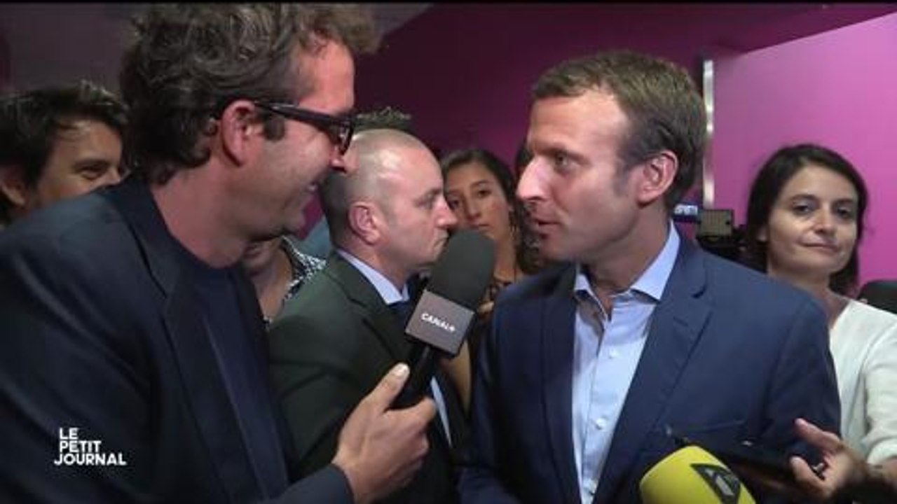 "J'ai reconnu que j'avais de l'ambition" Emmanuel Macron à Cyrille Eldin