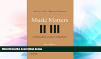Big Deals  Music Matters: A Philosophy of Music Education  Best Seller Books Best Seller