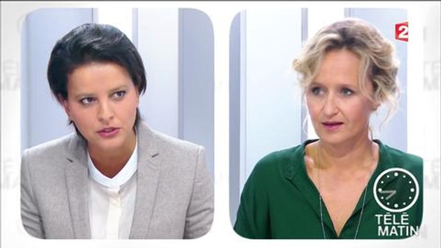 Najat Vallaud-Belkacem se moque de Nicolas Sarkozy