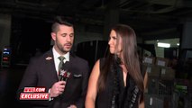 Tom Phillips, Stephanie McMahon and Triple H Backstage Segment