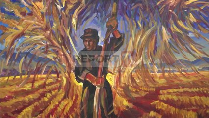 Report TV - Piktori Alkan Nallbani: Në mërgim kam jetuar me motivet shqiptare