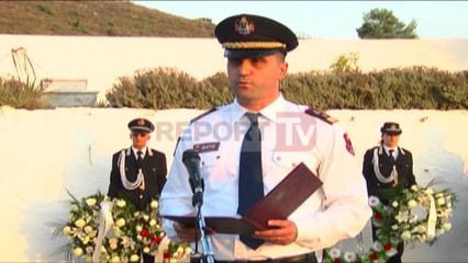 Report TV - Shkodër, homazhet për efektivin Tahiri: Prehu në paqe miku ynë!