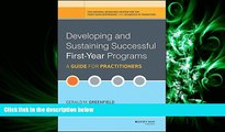 different   Developing and Sustaining Successful First-Year Programs: A Guide for Practitioners