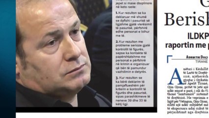 Report TV - Pasuria e dyshimtë,Vettingu 'djeg' Gjin Gjonin nga raporti i ILDKP