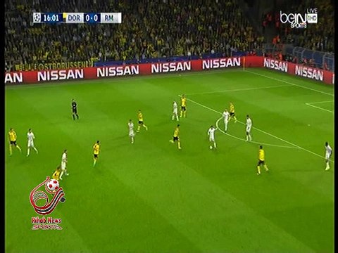 هدف ريال مدريد الاول ( بوروسيا دورتموند 0-1 ريال مدريد	) دوري ابطال اوروبا