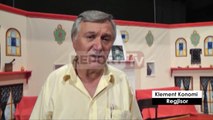 Report TV - Rikthehet Kristo Floqi në teatrin e Gjirokastrës me komedinë 'Zi e më Zi'