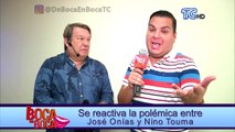 José Onías arremete en contra de Nino Touma