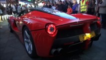 LaFerrari Draws crowds with LOUD sounds!