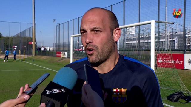FCB Masía: Gabri previa Youth League Borussia – FCB [ESP]