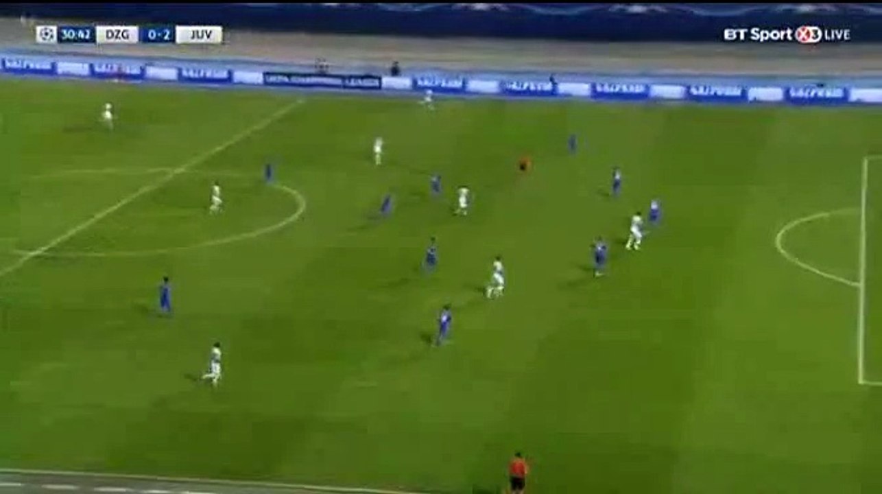 0-2 Gonzalo Higuain Goal HD - Dinamo Zagreb 0-2 Juventus 27.09.2016 HD