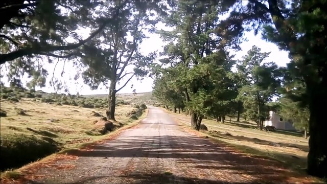 Bajando desde el Curro de las Cañizadas, Pobra do Caramiñal
