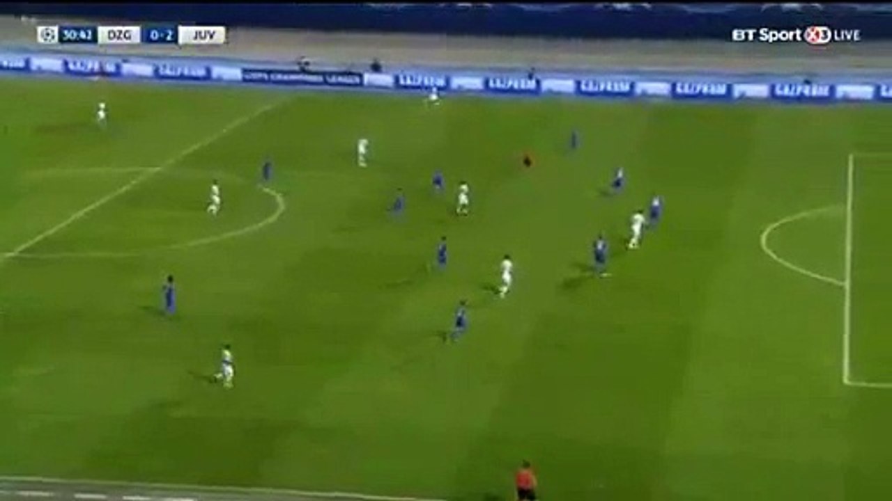 0-2 Gonzalo Higuain Goal HD - Dinamo Zagreb 0-2 Juventus 27.09.2016 HD