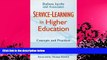 read here  Service-Learning in Higher Education: Concepts and Practices