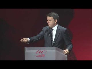 Milano - Intervento di Renzi al 110° anniversario di Salini Impregilo hd (27.09.16)