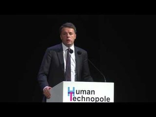 Milano - Intervento di Renzi all'incontro “Human Technopole. L’avvio del Progetto”(27.09.16)