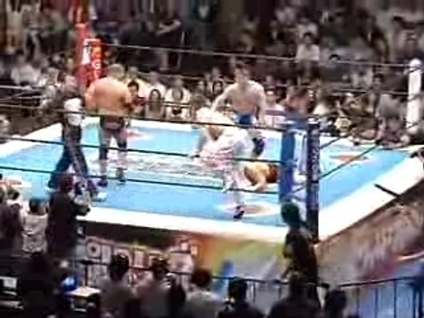 Dick Togo & TAKA Michinoku vs Koji Kanemoto & Wataru Inoue