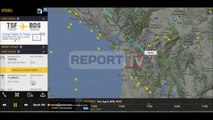 Report TV - Ja itinerari i avionit që u rrëzua në Maqedoni,fluturoi edhe mbi Shqipëri