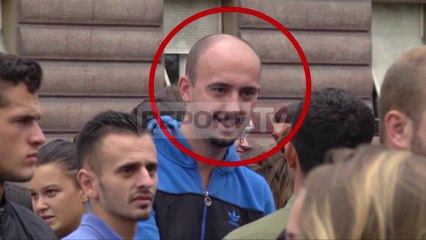 Report TV - Përfaqësuesit e PD së në protestën e maturantëve