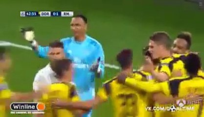 1-1 Pierre Aubameyang Goal HD - Borussia Dortmund 1-1 Real Madrid - ChL - 27.09.2016