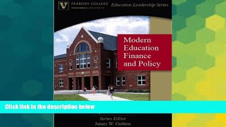 Big Deals  Modern Education Finance and Policy (Peabody College Education Leadership Series)  Free